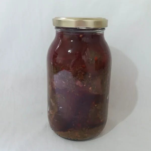 ترشی بادمجان خانگی